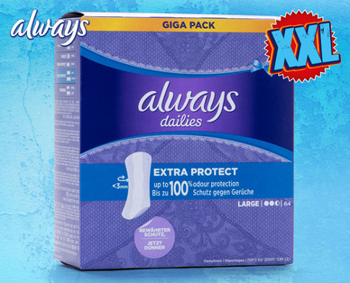 ALWAYS XXL Slipeinlagen dailies