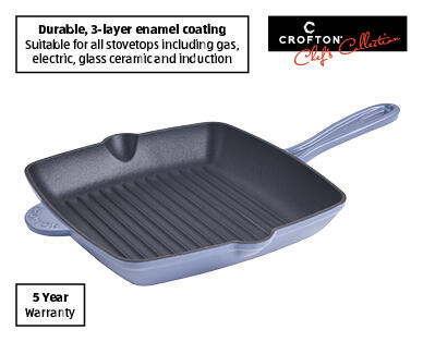 Cast Iron Griddle Pan 26cm