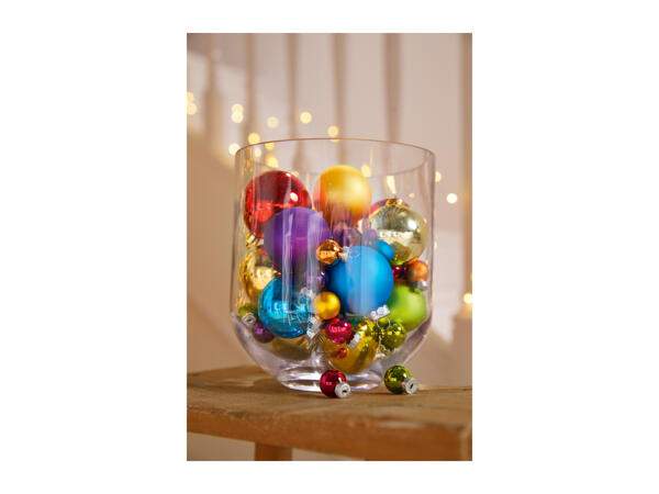 Livarno Home Premium Glass Baubles