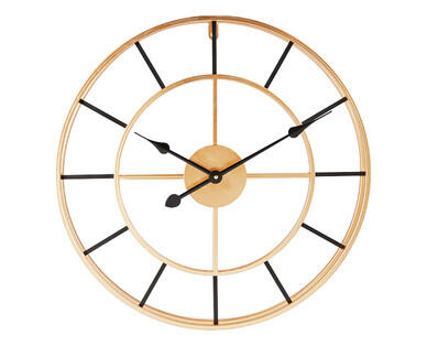 Garden Metal Wall Clock