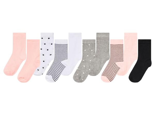 Kids' socks, 10 pairs