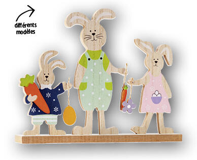 MY LIVING STYLE Animaux de printemps en bois