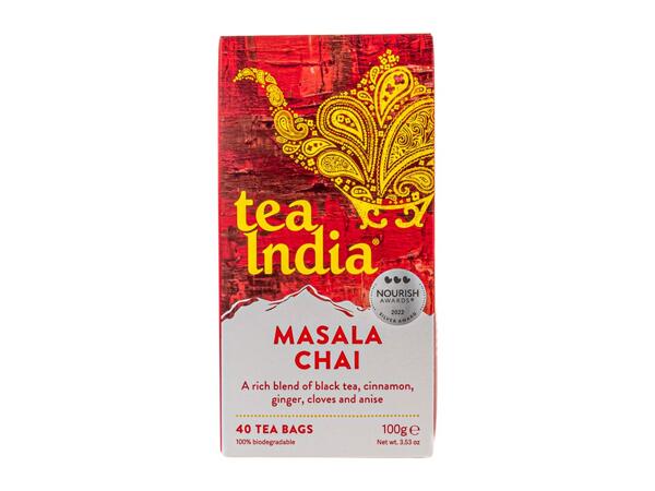 Tea India Masala Chai Tea 40 Pack