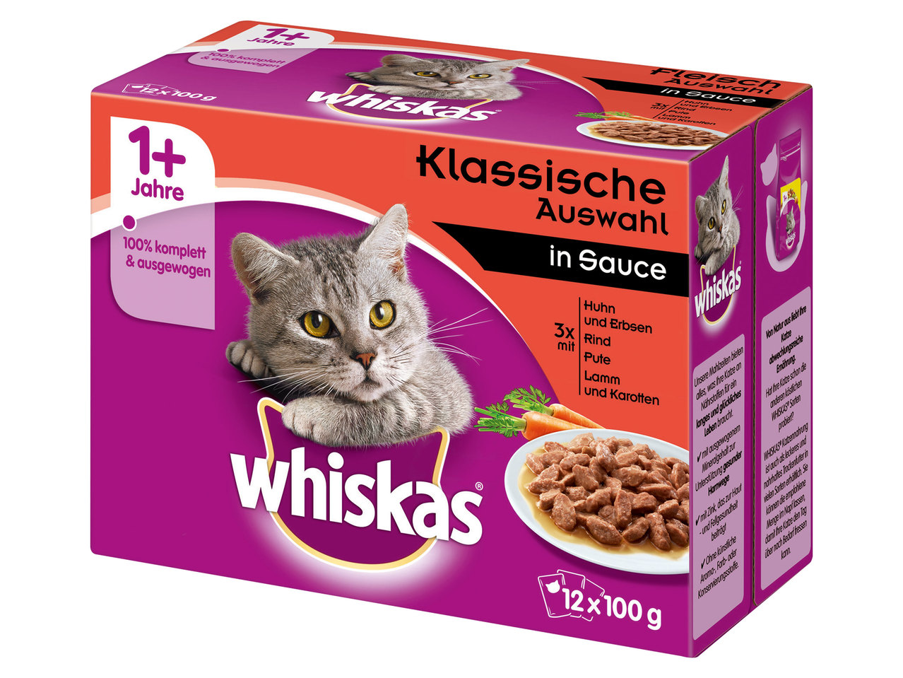 WHISKAS Katzennassnahrung
