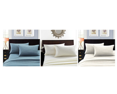 Huntington Home Signature Embossed Microfiber Sheets