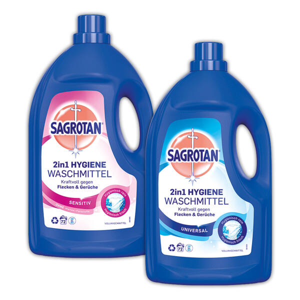2in1 Hygiene-Waschmittel