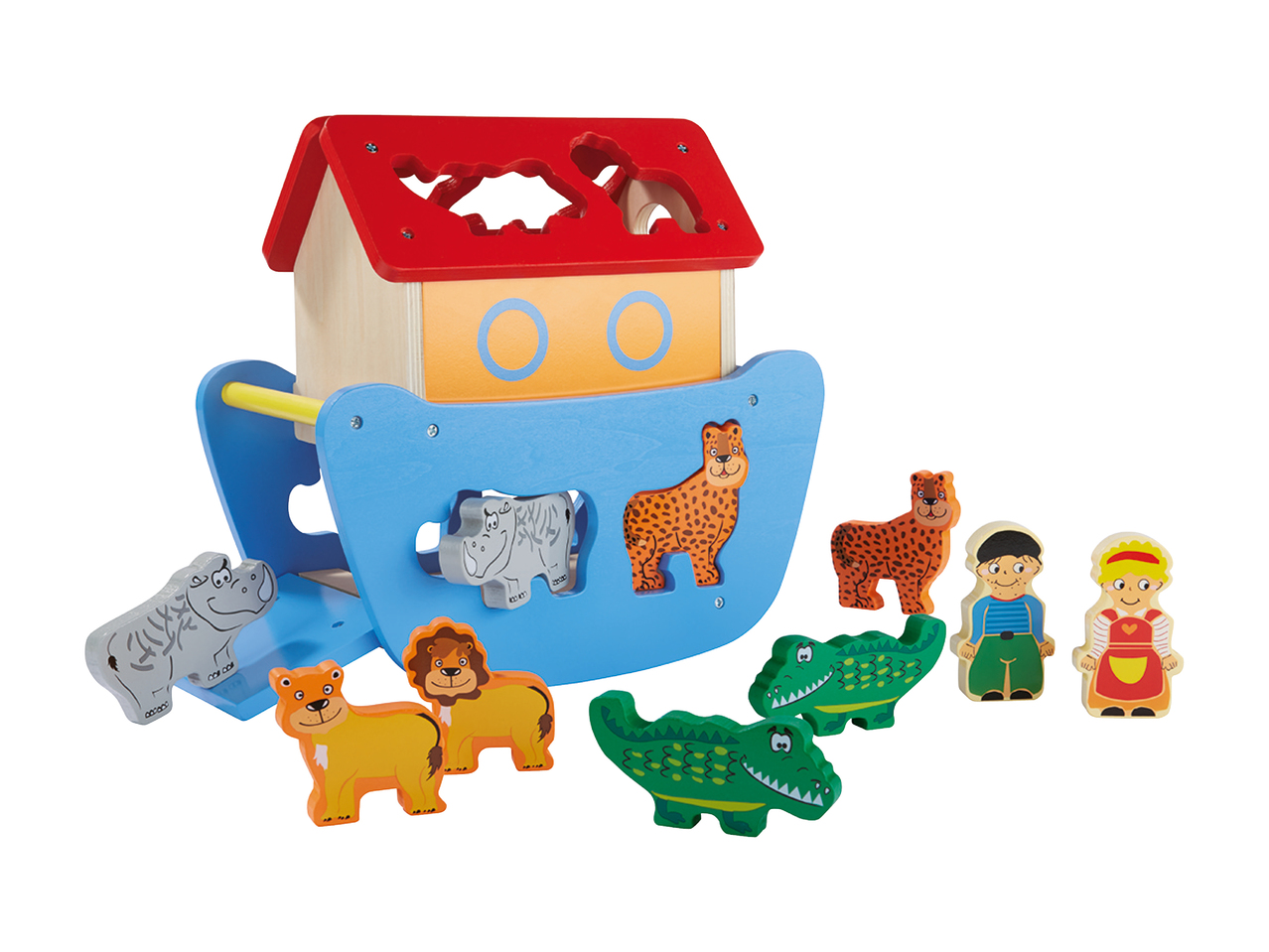 PLAYTIVE JUNIOR(R) Stort trælegetøj