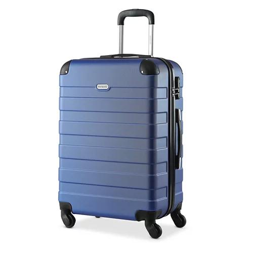 MONZANA Hartschalenkofferset Essential, 4-teilig, Blau