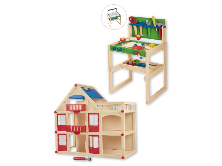 PLAYTIVE JUNIOR(R) Toy Workbench/ Doll's House