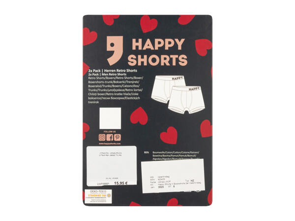 Happy Shorts 2x Pack