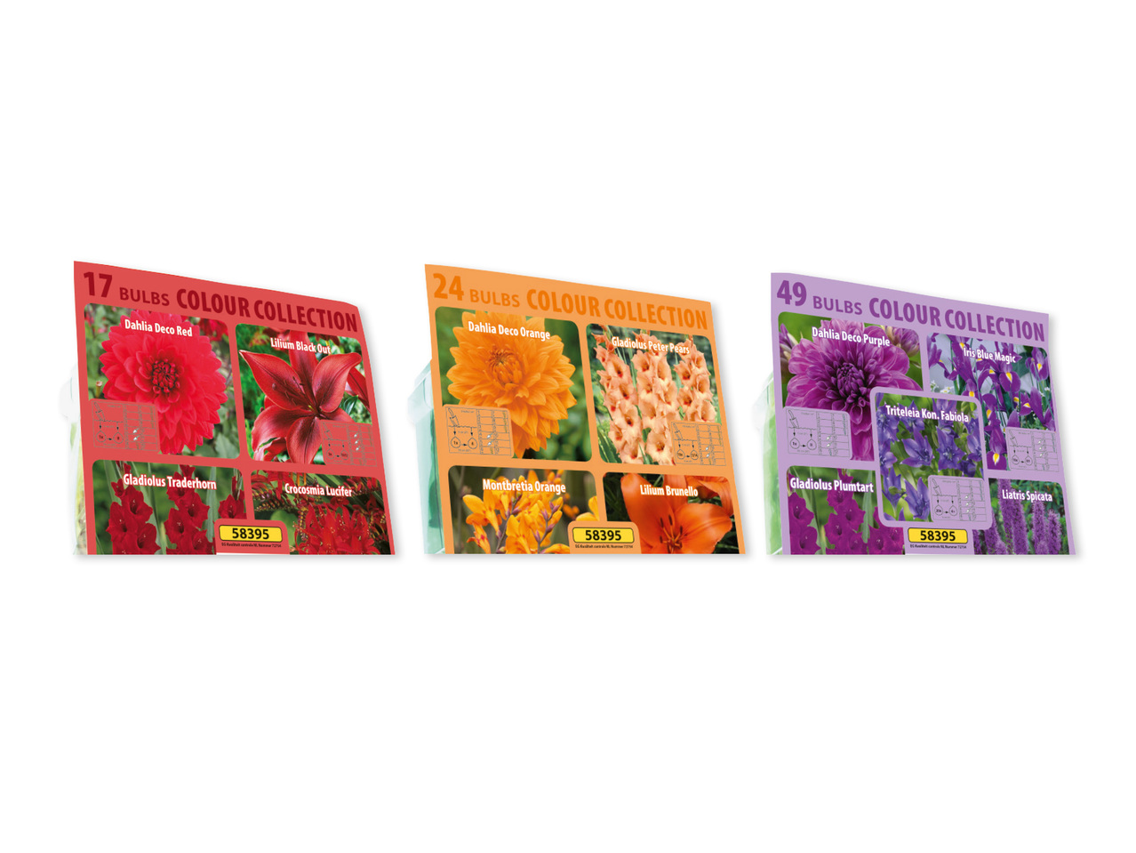 Blomlökar colour selection