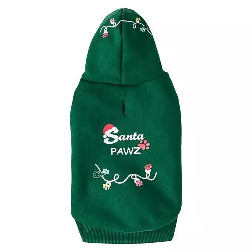 Christmas Pet Sweatshirt - Santa Pawz, S