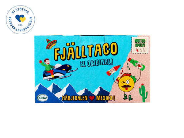 Limbacka Kvarn Härjedalsbröd Fjälltaco