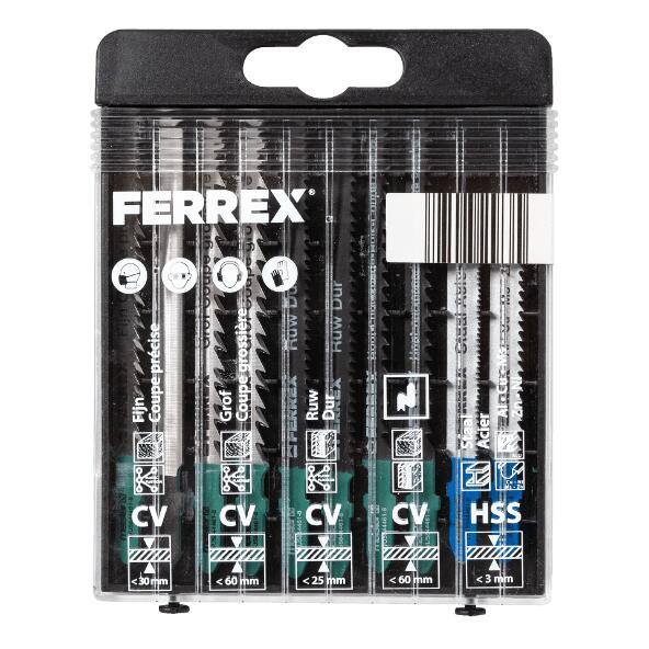 Lames pour scie sauteuse, 10 pcs