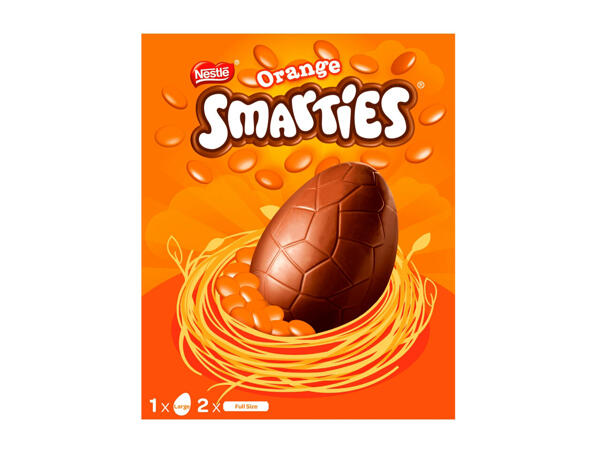 Nestlé Orange Smarties Large Easter Egg