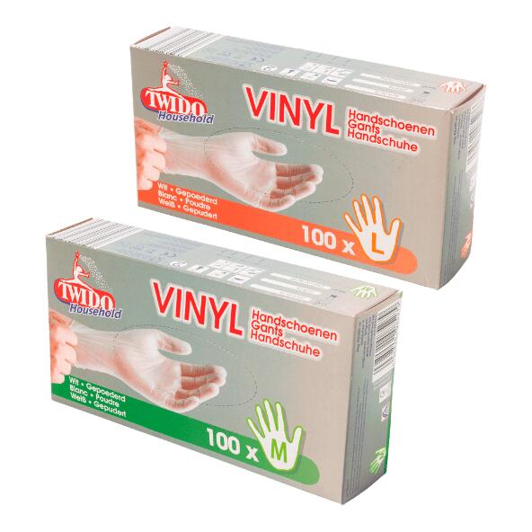 TWIDO HOUSEHOLD(R) 				Gants, 100 pcs