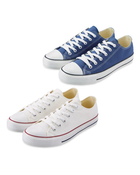 Avenue Ladies Canvas Trainers