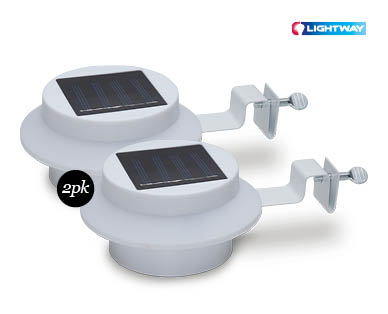 Solar Gutter Light 2pk