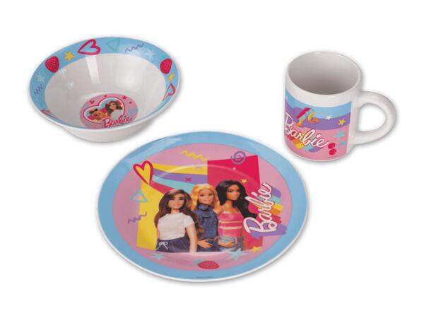 Porzellan Frühstücksset, 3-teilig