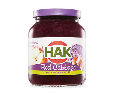 HAK Wine Sauerkraut 340g or Red Cabbage with Apple 355g
