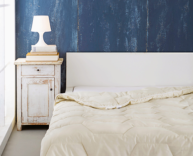 Duvet matelassé duo en laine de mouton MY LIVING STYLE