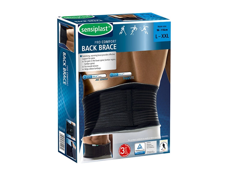 SENSIPLAST Pro Comfort Back Brace