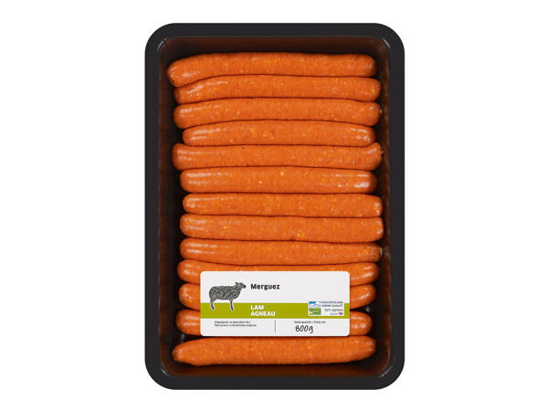 Merguez d'agneau délicieusement épicées