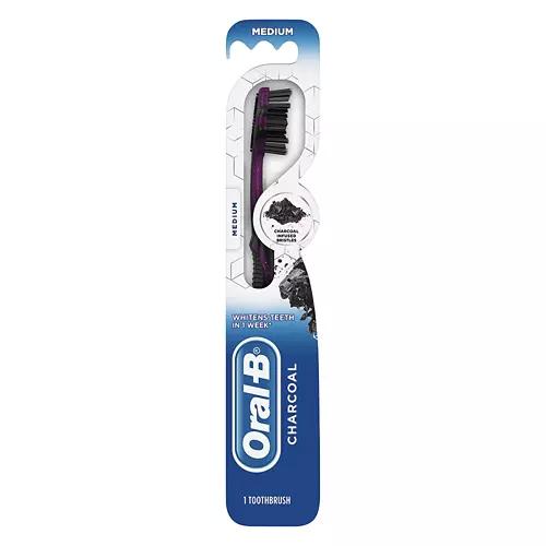 Medium Toothbrush, Charcoal