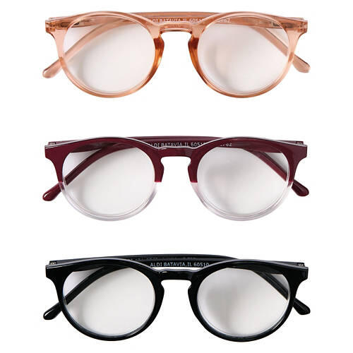 3 Pack Ladies Reading Glasses - Black/Nude/Burgundy, 2