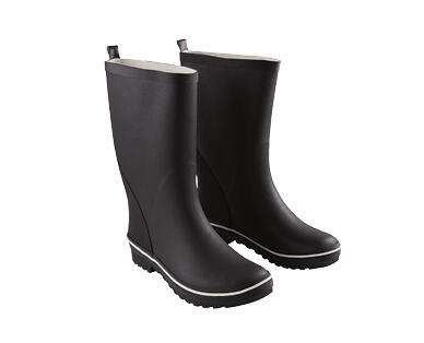 Men's Black Rainboots