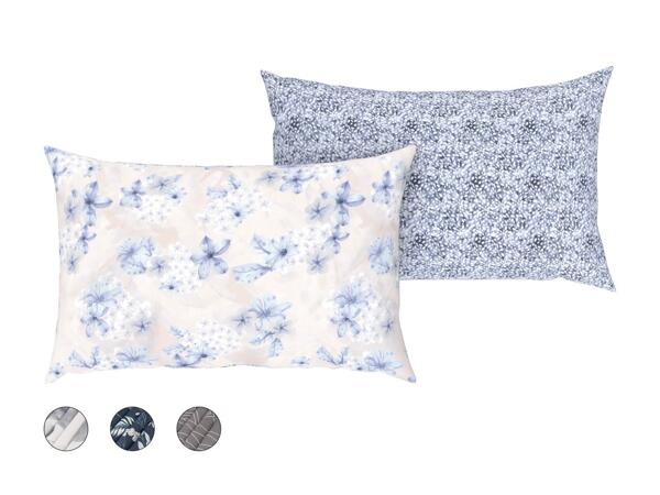 Taies d'oreiller en coton renforcé, set de 2