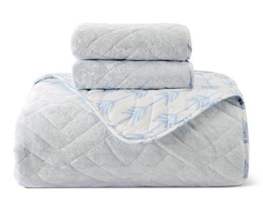 Huntington Home 
 Velvet Comforter or Quilt Set