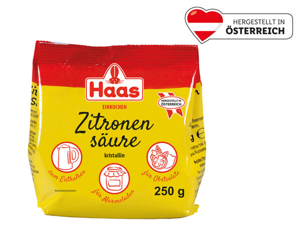 Haas Zitronensäure