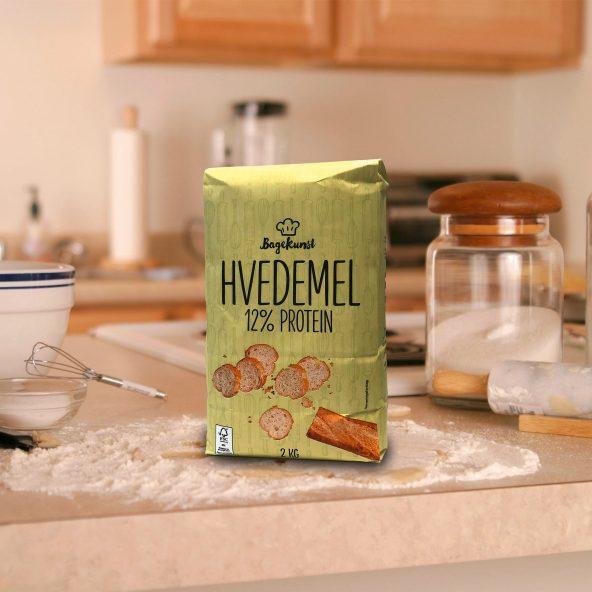 Hvedemel