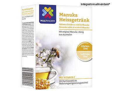 MULTINORM
BEVANDA CALDA AL MIELE DI MANUKA