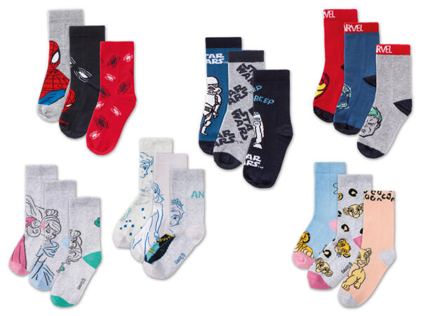 Disney© Kinder Socken, 3 Paar