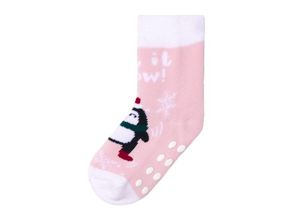 Lupilu Younger Kids' Christmas Thermal Socks - 2 Pairs