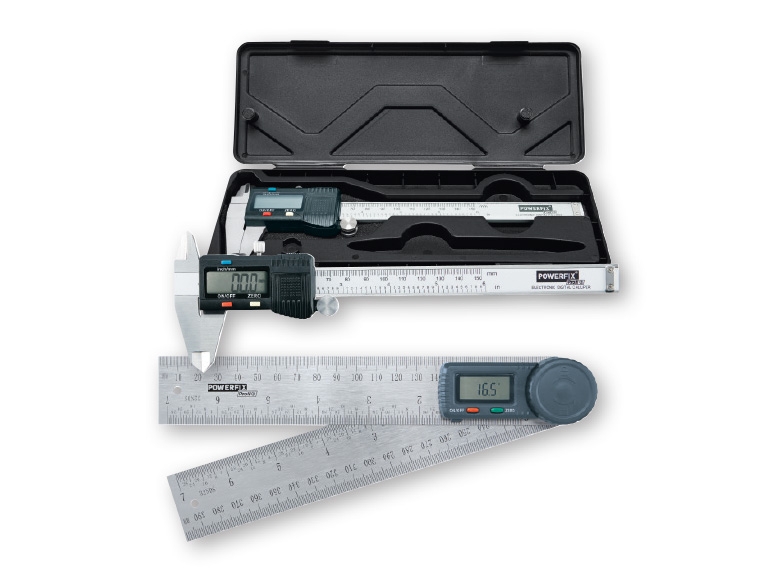 Powerfix(R) Digital Calliper/Angle Finder
