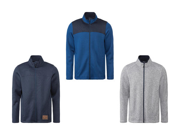 Strickfleecejacke