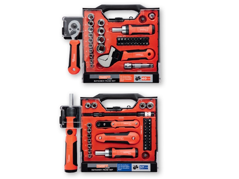 POWERFIX(R) Ratchet/ Socket Set