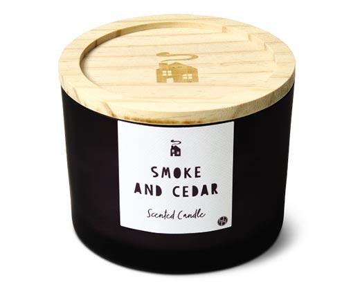 Huntington Home 
 Frosted Glass Candle