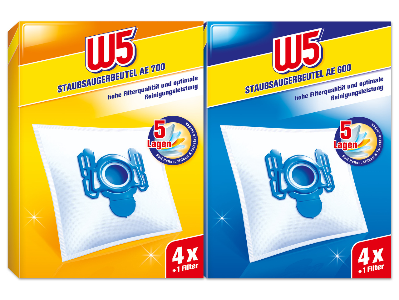 W5 Staubsaugerbeutel