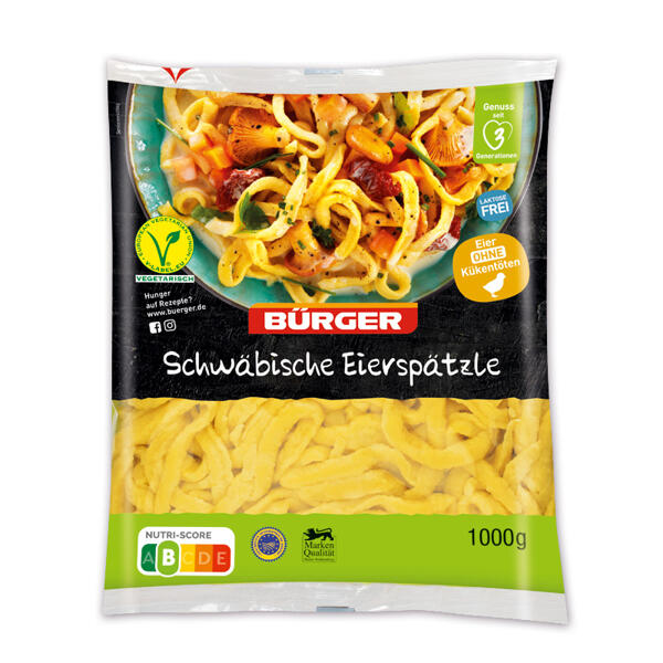 Schwäbische Eierspätzle /-knöpfle