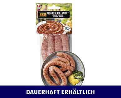 BBQ 
 TESSINER GRILLWURST
