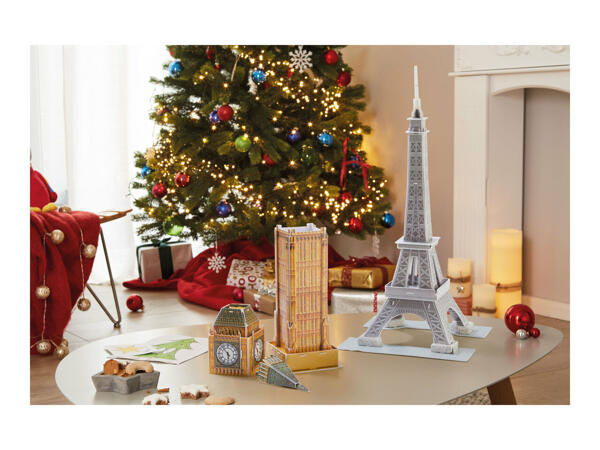 Playtive 3D Puzzle Famous Buildings