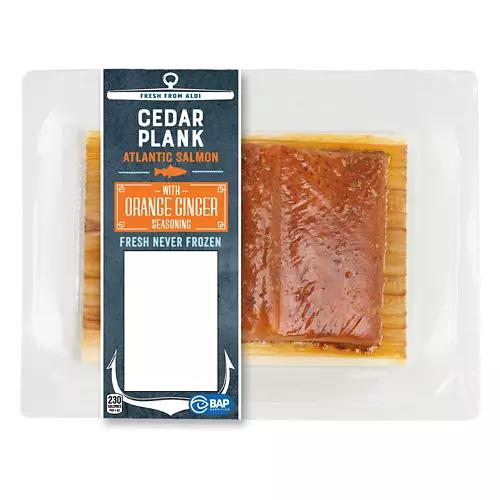 Orange Ginger Atlantic Salmon on Cedar Plank, 16 oz