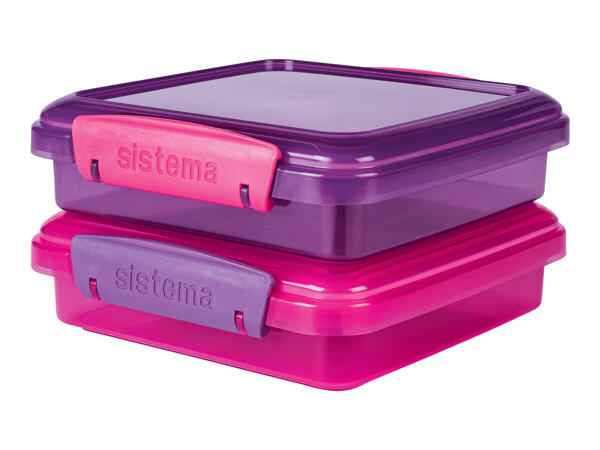 Sistema Food Storage Boxes & Drinks Bottles