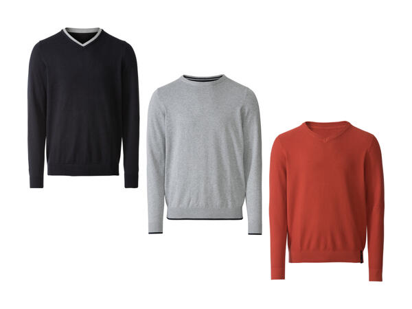 LIVERGY(R) Finstrikket pullover