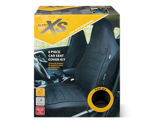 Auto XS 6 Piece Car Seat Cover Kit