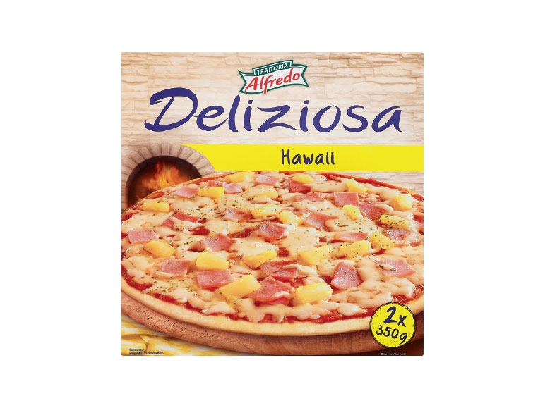 Steenovenpizza hawaï